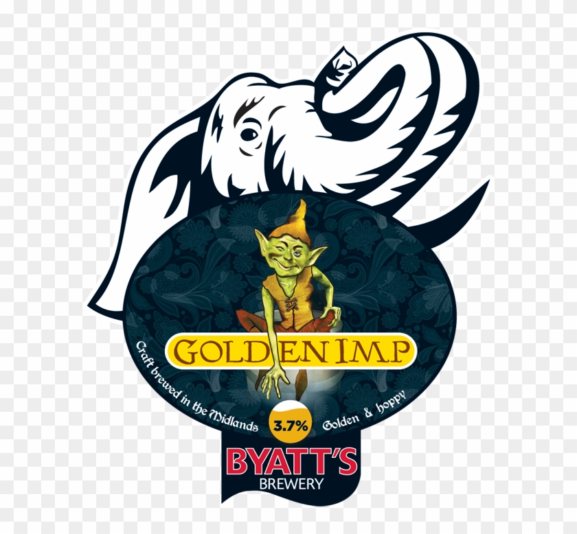 Golden-imp - Byatt's Brewery Clipart #5575654