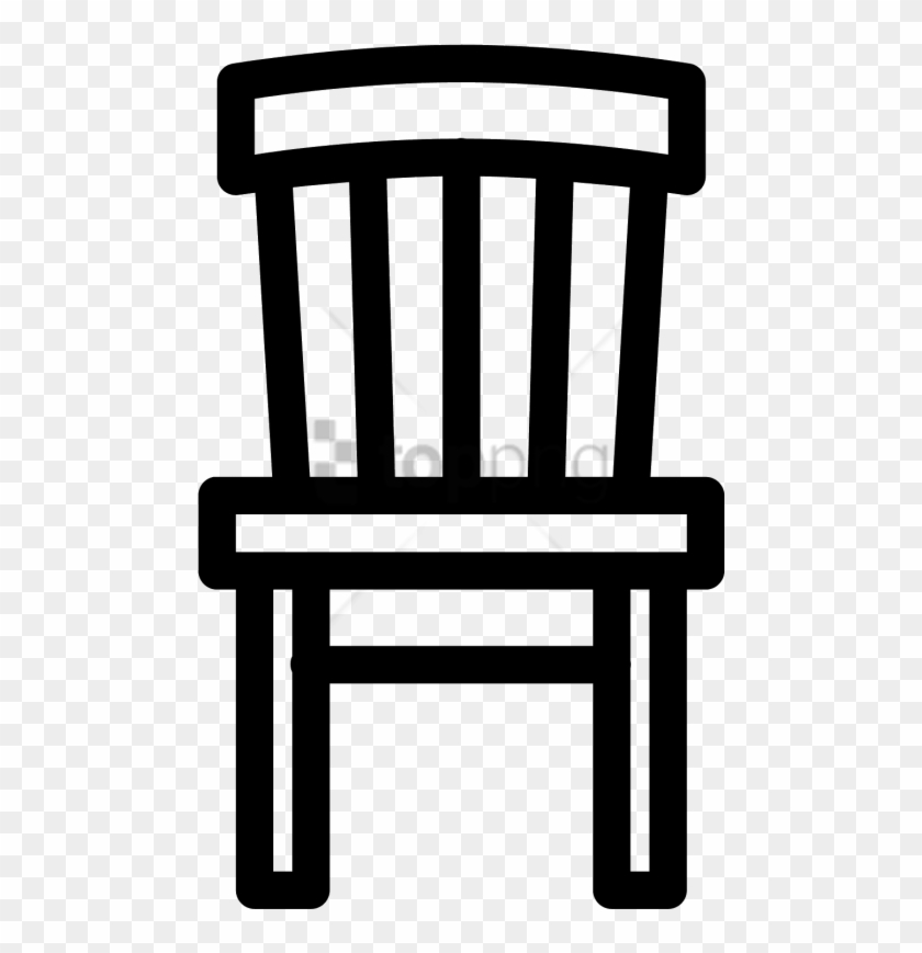 Leeds Icon Png - Chair Png Black And White Clipart #5576032