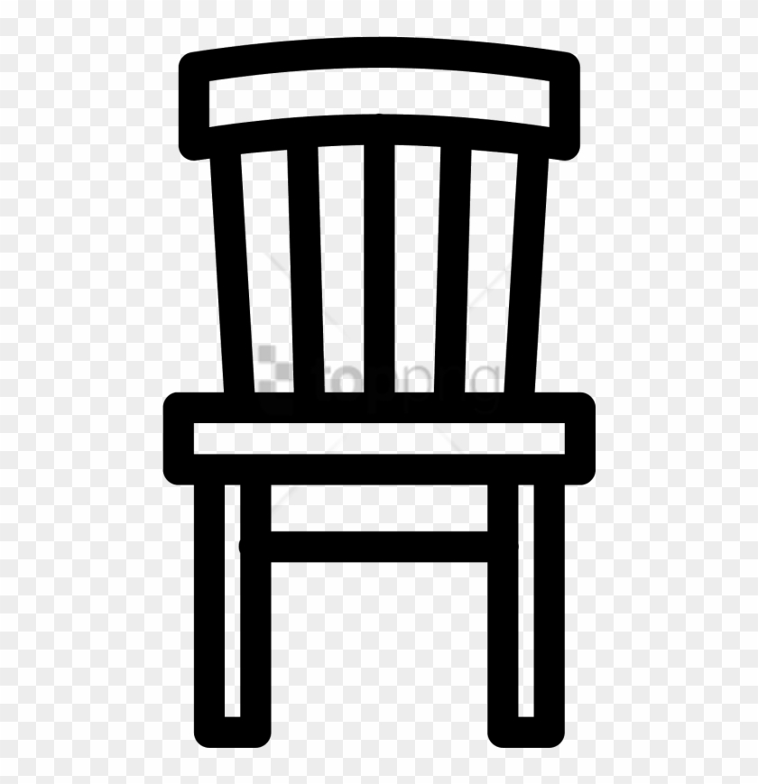 Leeds Icon Png - Chair Png Black And White Clipart #5576032