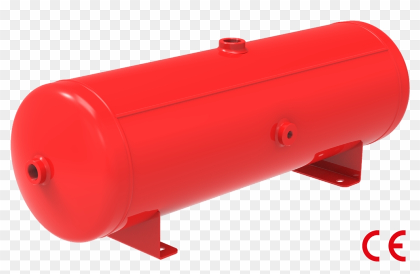 Steel Air Reservoir With Brackets 20 Litre Ø 206mm - Plastic Clipart