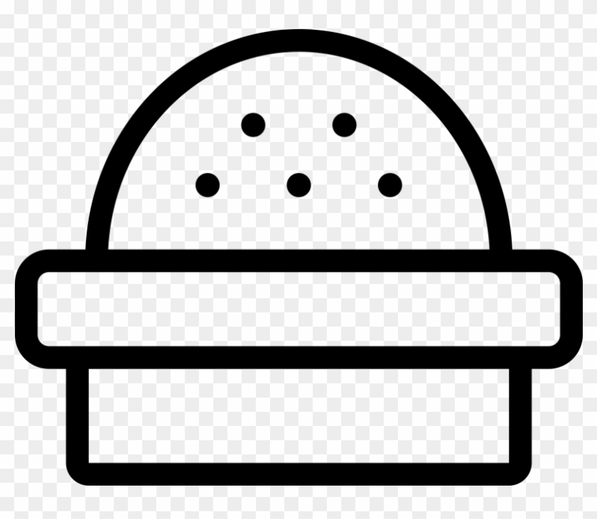 Line Icon - Succulent Clip Art Black And White - Png Download #5576114