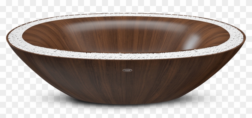 Free-standing Wooden Bathtub - Bathtub Clipart #5576633