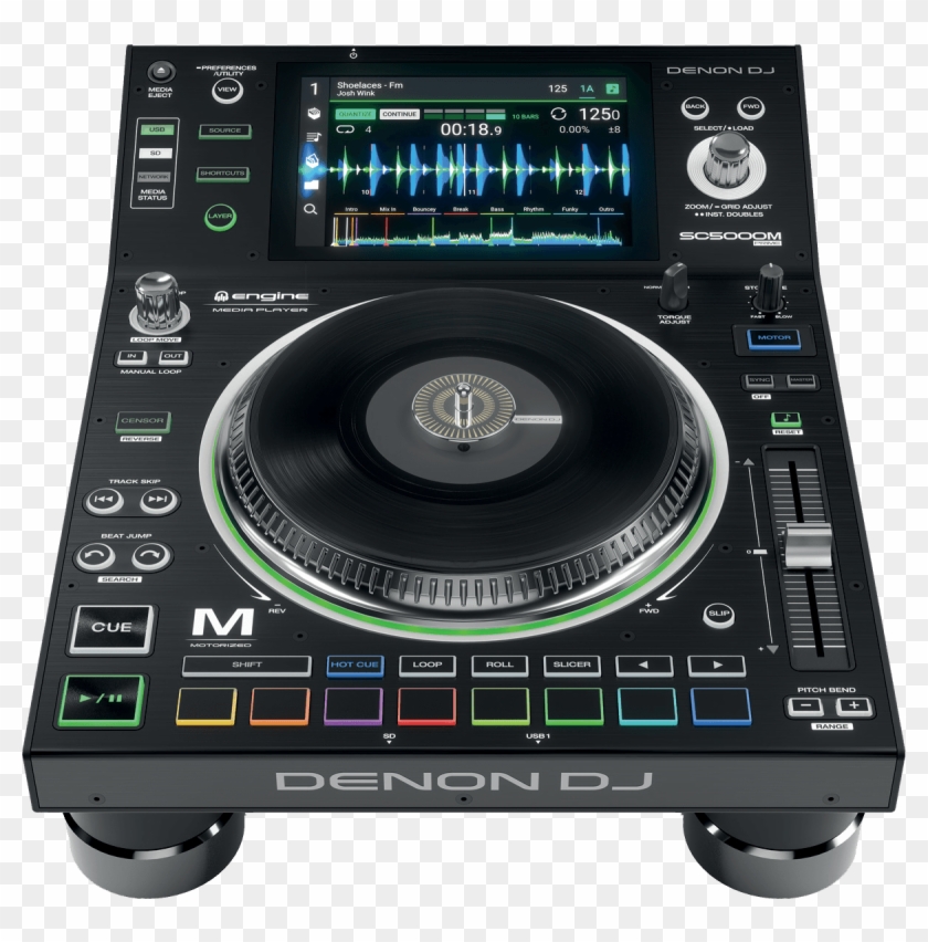 Dj Turntables Png - Denon Sc 5000 M Prime Clipart