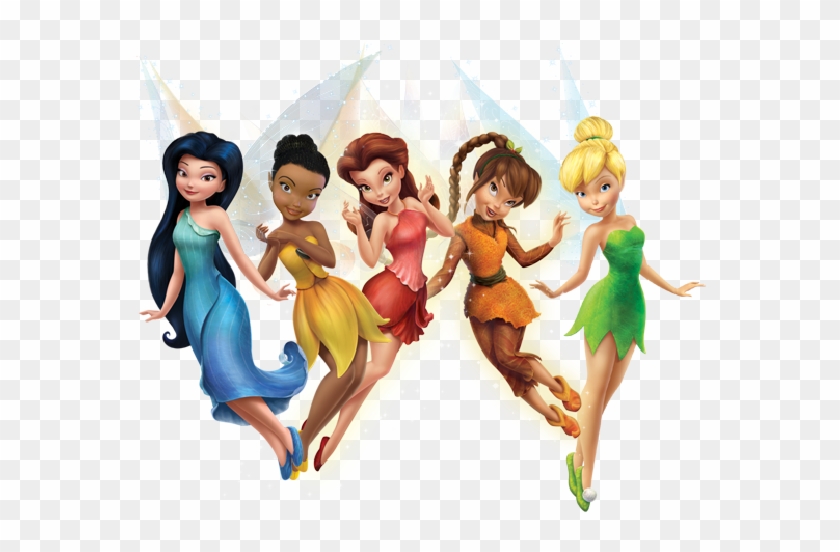 Tinkerbell And Friends, Tinkerbell Fairies, Tinkerbell - Fairies From Peter Pan Clipart #5577829