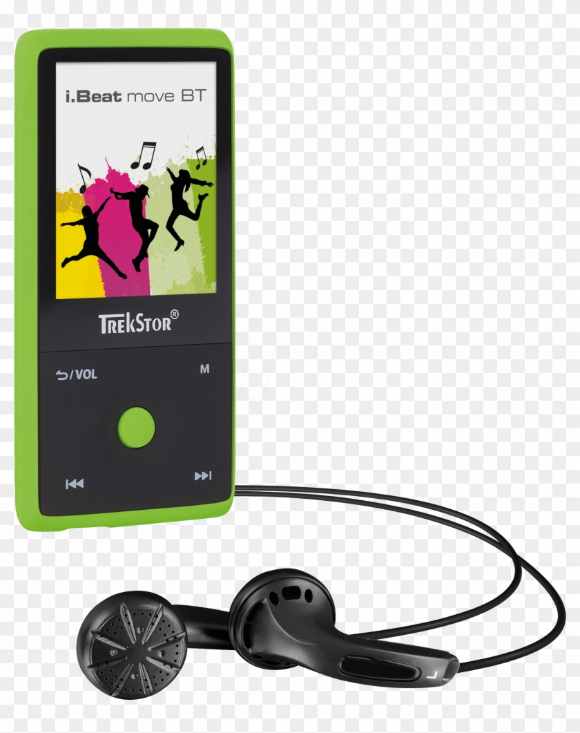 Trekstor Mp3 Player, Mp4 Player Trekstor I - Mp3 Player Trek Stor I Beat Move Bt Clipart