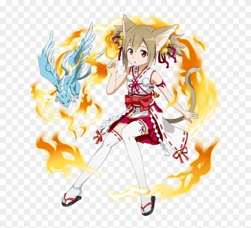 Sao Transparent Silica - Sword Art Online Memory Defrag Character Clipart