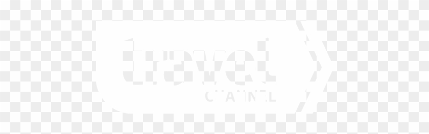 Our Clients - Travel Channel Logo White Clipart