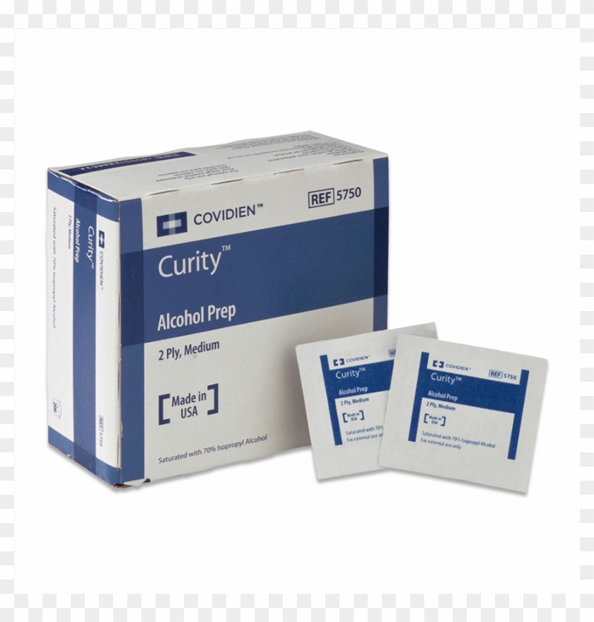 Cardinal Health Curity Alcohol Prep Pads - Curity Alcohol Prep Pads Clipart