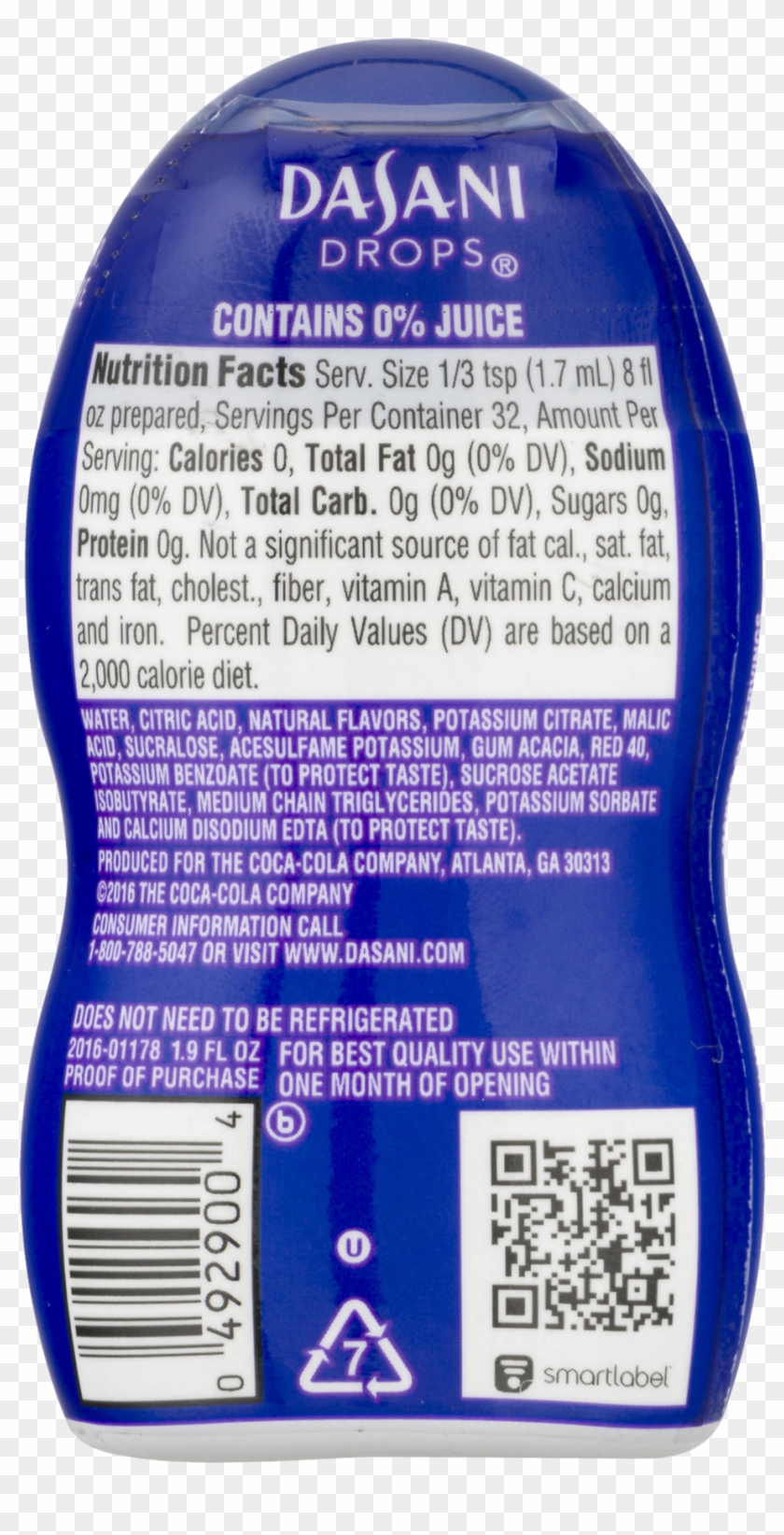 Dasani Drops Flavor Enhancer, Watermelon Punch, - Dasani Water Clipart