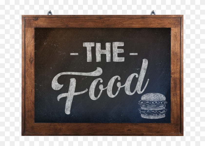 Food Menu - Blackboard Clipart