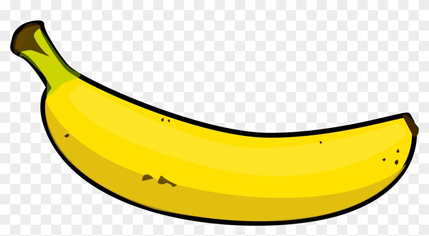 Big Image - Clip Art Banana - Png Download