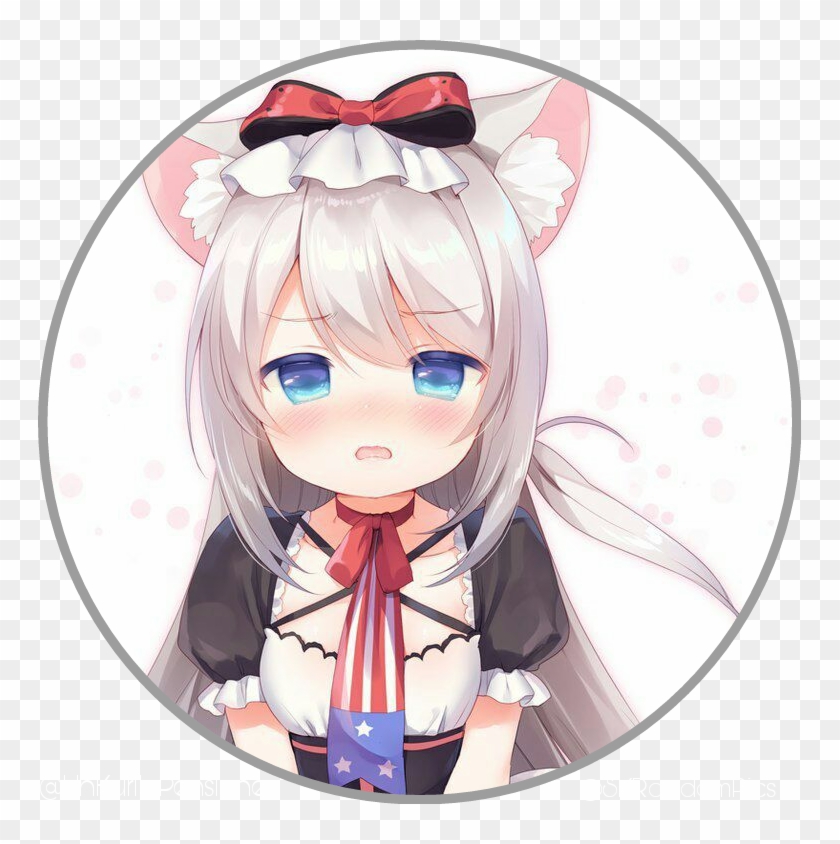 #neko #maid #loli #kawaii #anime #cat - Neko Maid Anime Girl Clipart