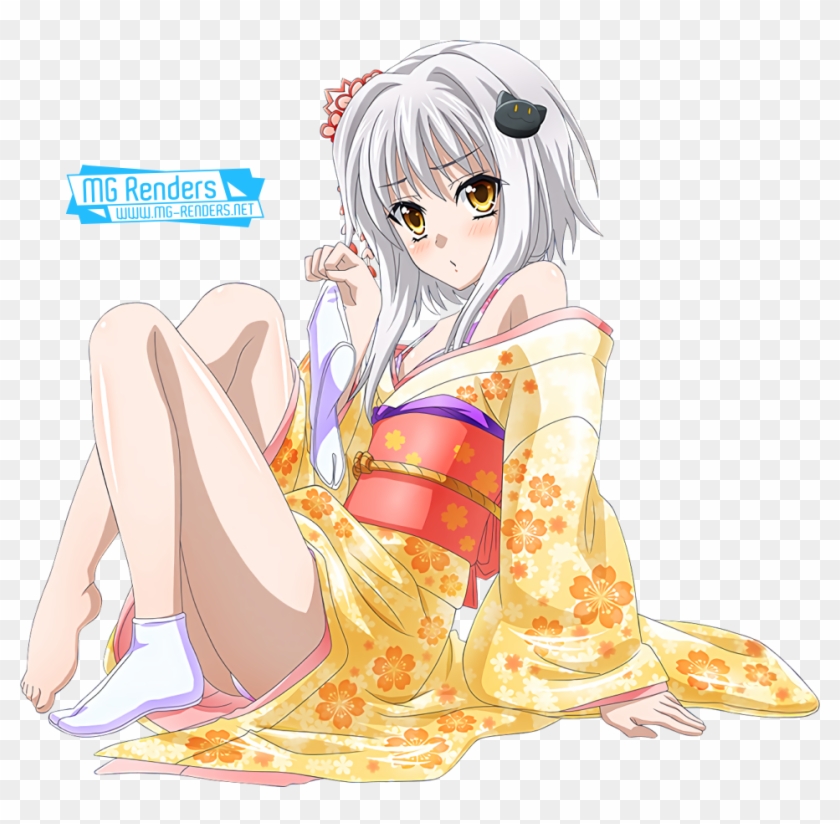 Download Anime Render Ecchi Transparent Background Barefoot
