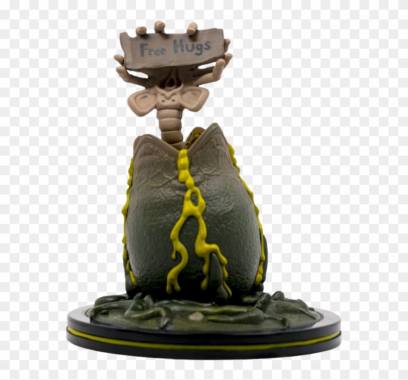 Facehugger Q-fig Diorama 4” Vinyl Figure - Facehugger Figure Clipart