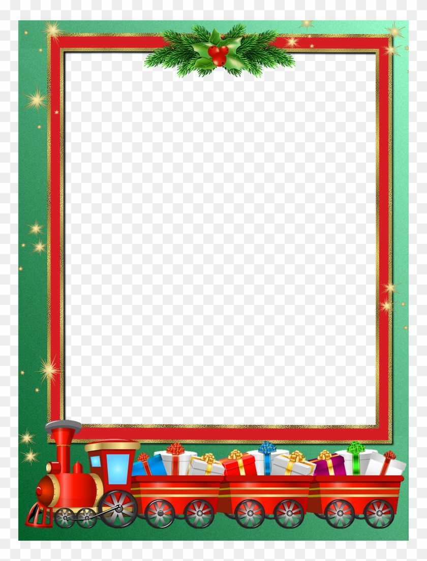 Christmas Frames, Christmas Time, Christmas Cards, - Picture Frame Clipart #5581955