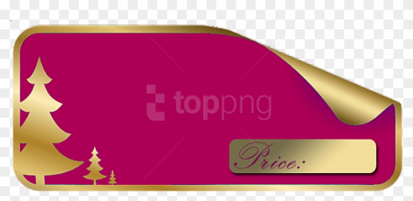 Free Png Christmas Tree Frame Purple Background Best - Portable Network Graphics Clipart