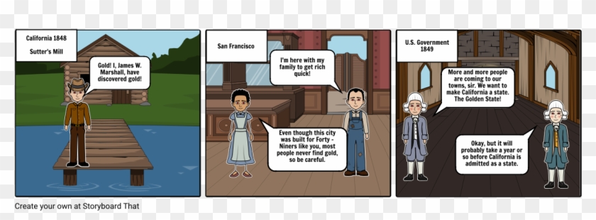 The Gold Rush - Cartoon Clipart #5582528