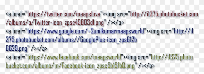 Customize Social Media Button - Writing Clipart