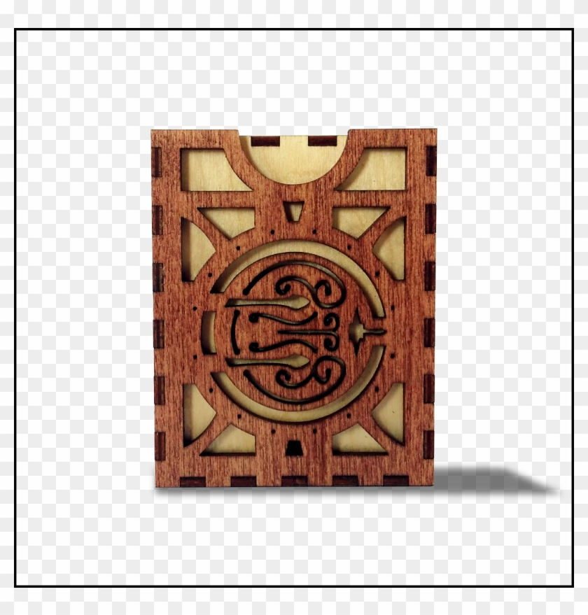 Halfling Fantasy Deck Box - Carving Clipart