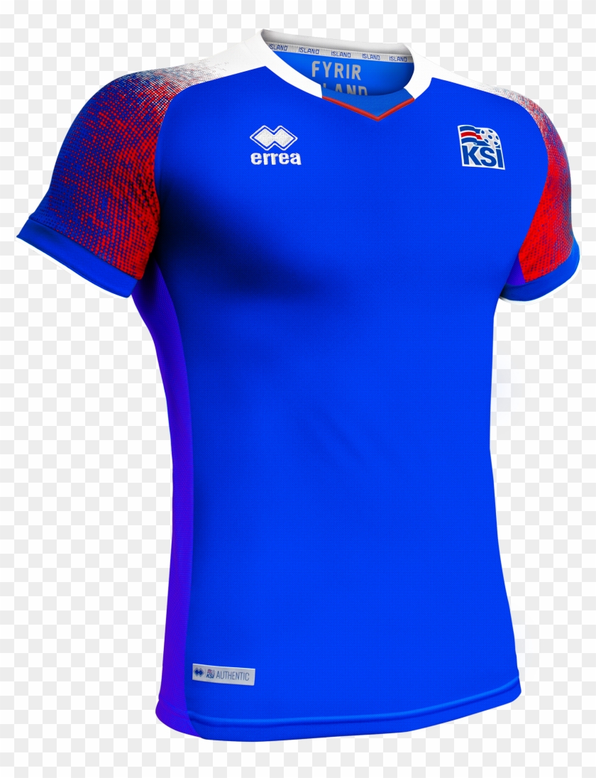 Iceland World Cup - Iceland 2018 World Cup Jersey Clipart #5582711