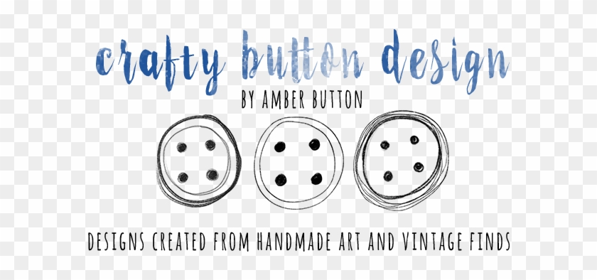 Crafty Button Designs - Button Clipart #5582994