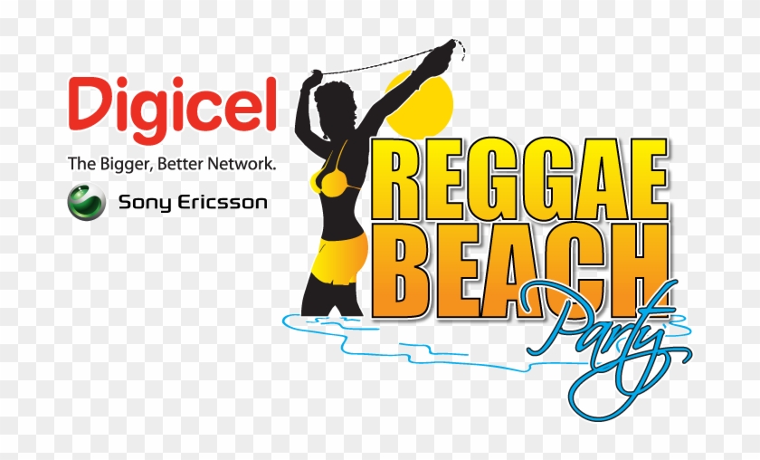 Reggae Beach Party - Digicel Clipart