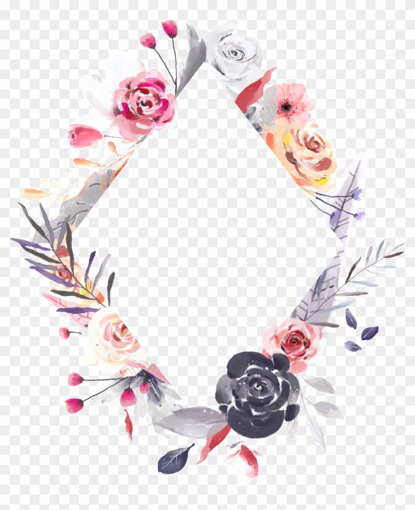 Rose Frame Png Clipart