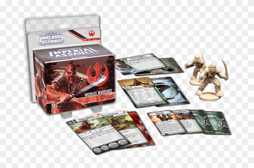 Wookie Warriors - Star Wars Imperial Assault Rebel Troopers Ally Pack Clipart