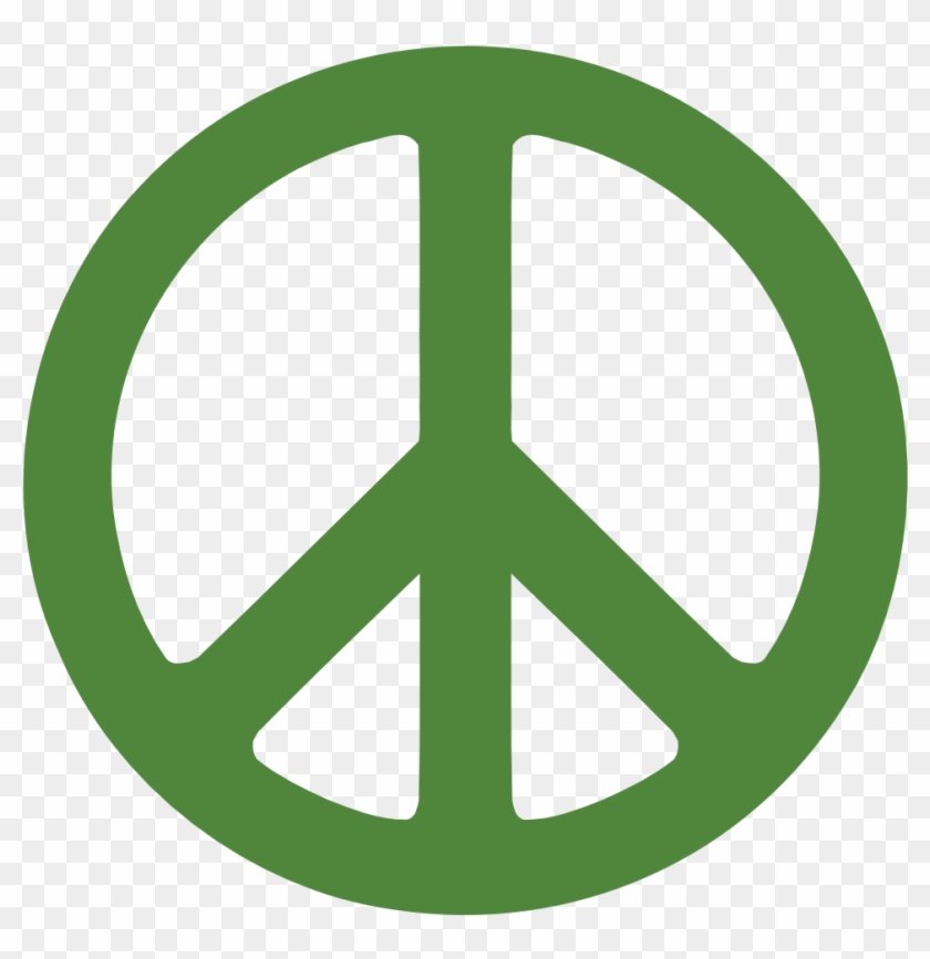 Nigeria Peace Symbol Flag 3 Suparedonkulous Flagartist - Green Peace Symbol Clipart #5583854