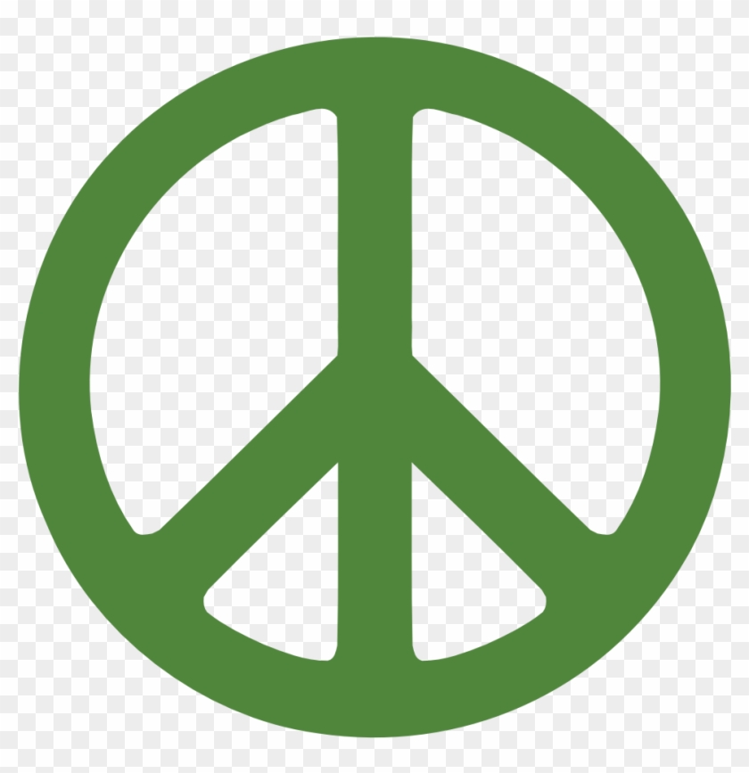 Nigeria Peace Symbol Flag 3 Suparedonkulous Flagartist - Green Peace Symbol Clipart