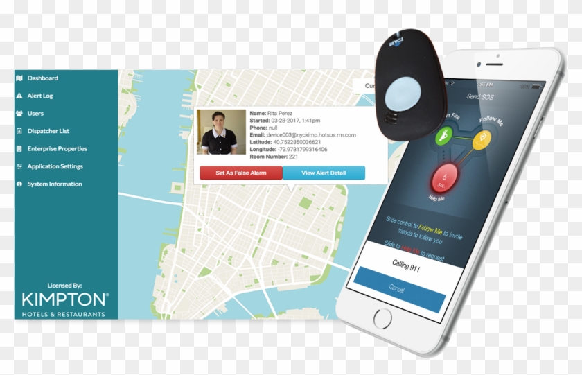 We Are The Leading Hotel Panic Button Platform - Iphone Clipart #5583858