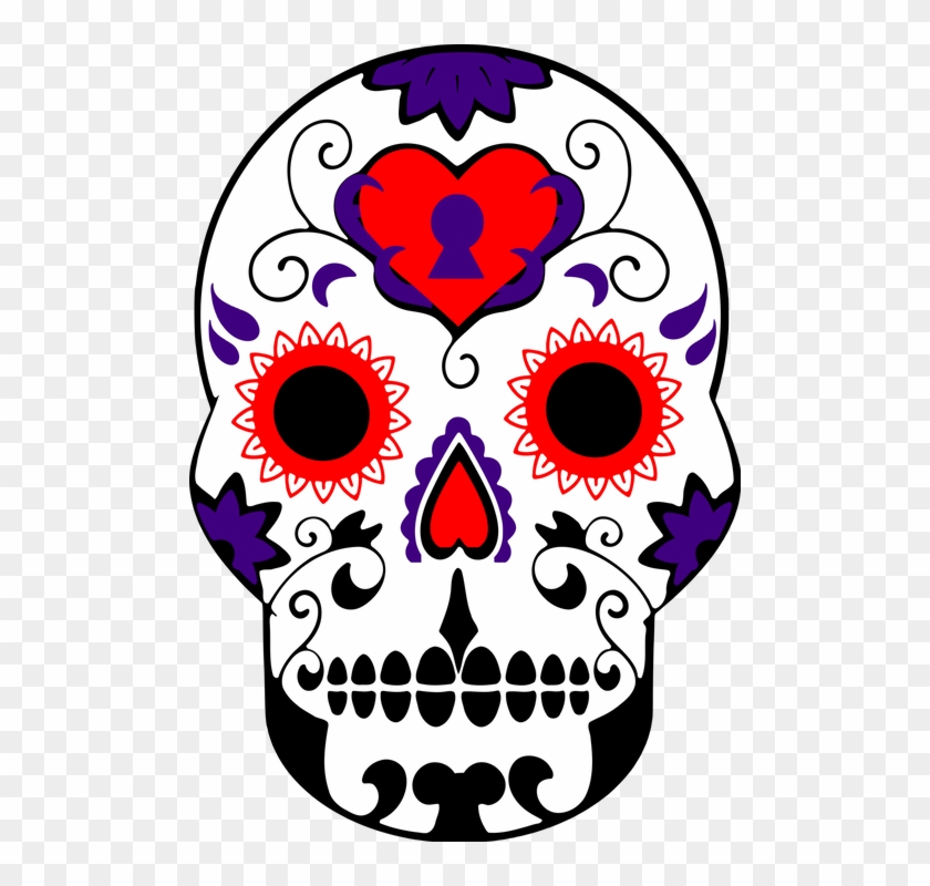 Day Of The Dead Die Cut Layered Clipart #5583966