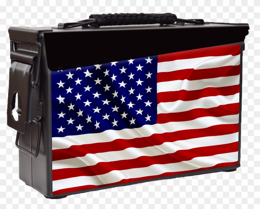 Patriot Ammo Can - Happy Thanksgiving With American Flag Clipart
