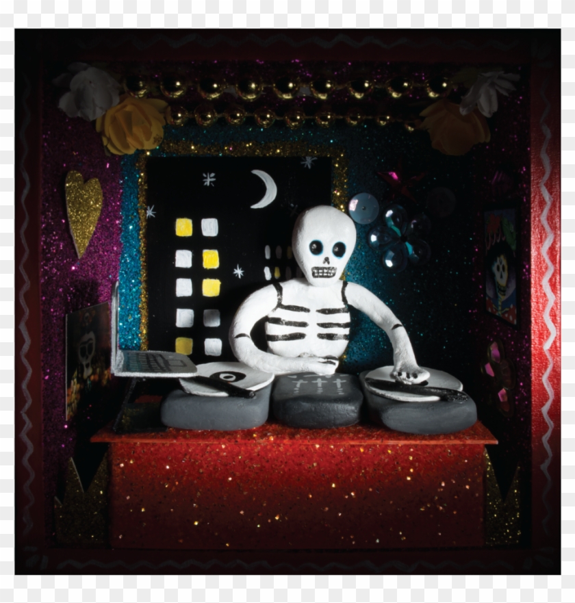 Serato "mexico Día De Los Muertos" 12" Control Vinyl - Dia De Los Muertos Dj Clipart #5584051