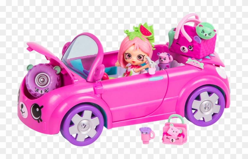 Shopkins Happy Places Season 3 Bearry Fun Convertible - Shopkins Happy Places Car Clipart