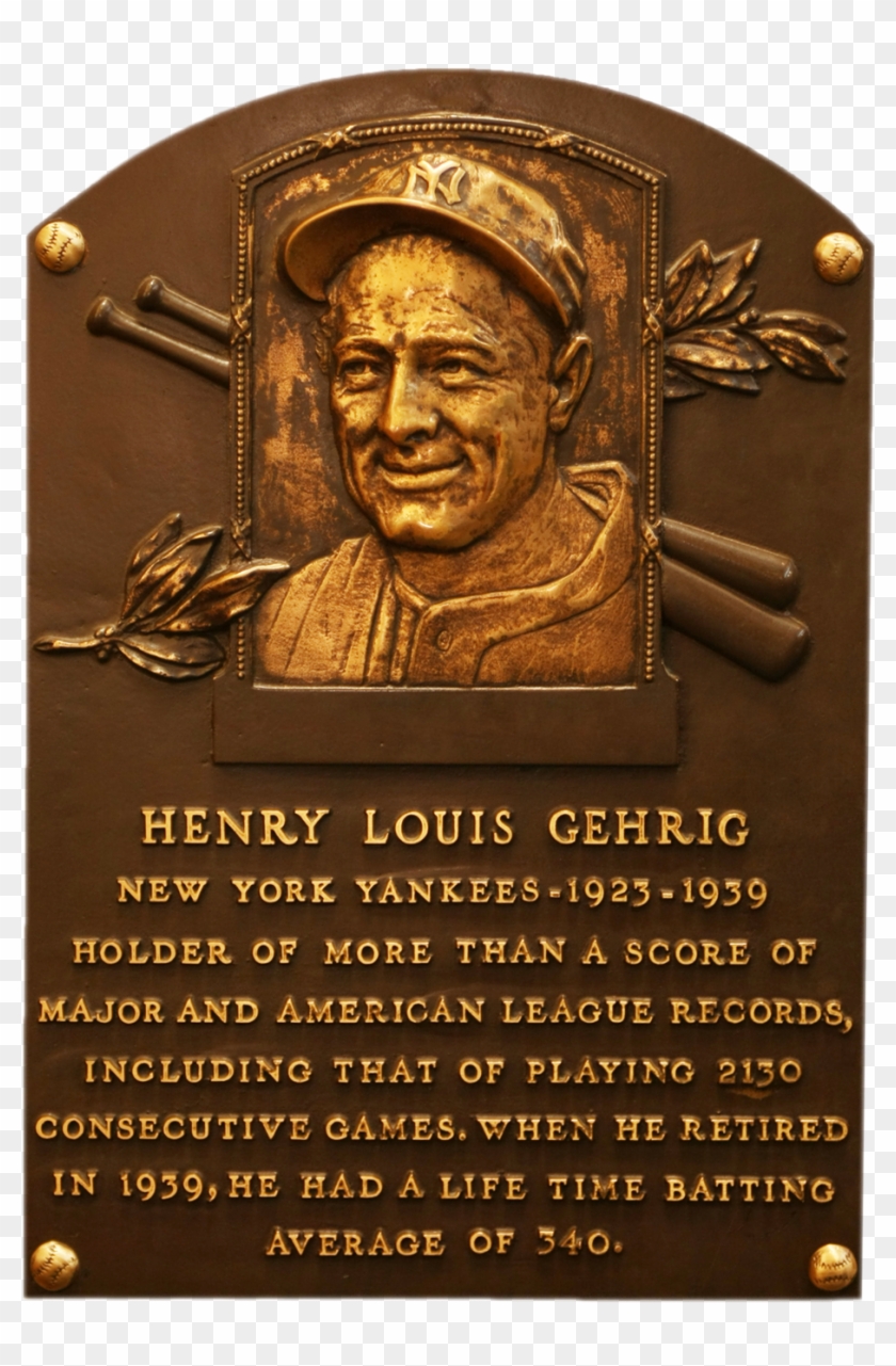 Lou Gehrig Henry Louis Gehrig Inducted To The - National Baseball Hall Of Fame And Museum Clipart #5585152