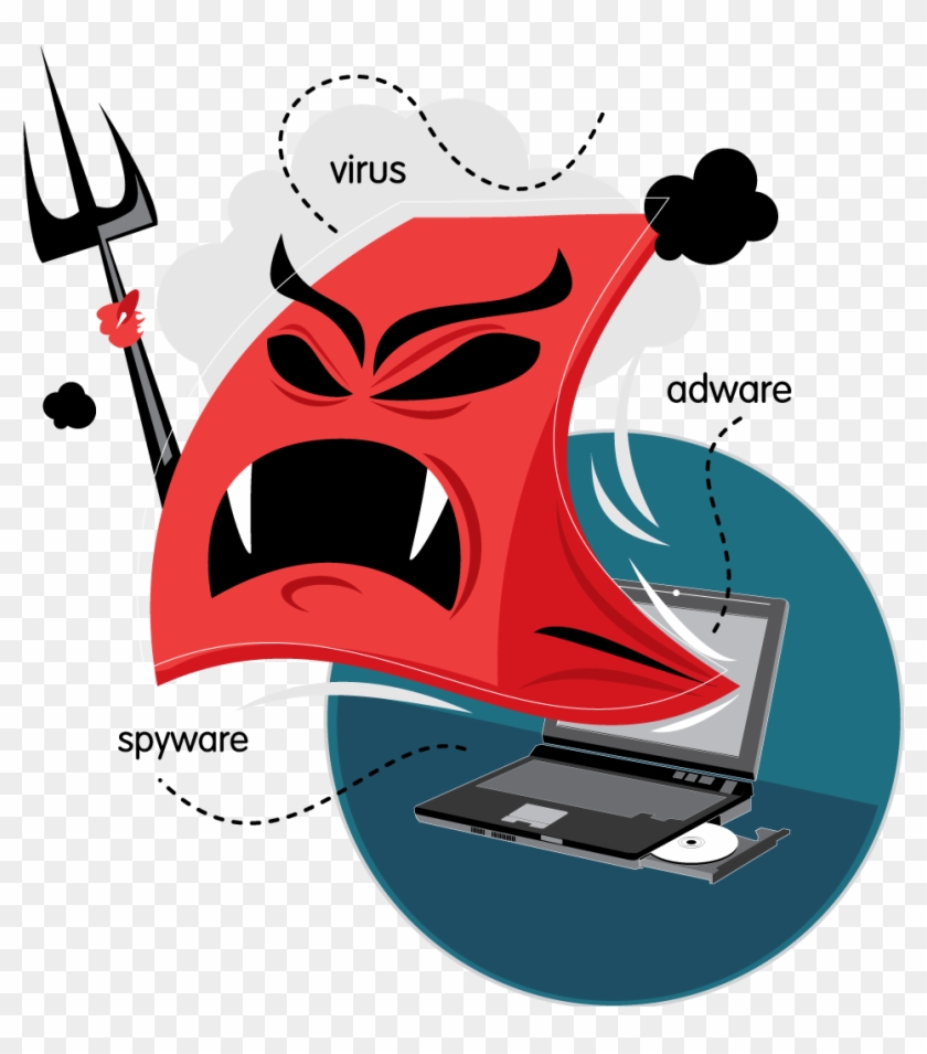 Tons Of Viruses - Các Chương Trình Diet Virus Clipart #5585222