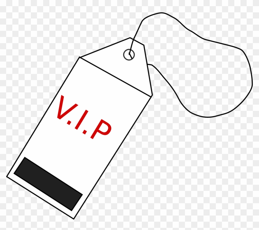 Tag Vip Luggage Suitcase Png Image - Vip Clip Art Transparent Png #5585262