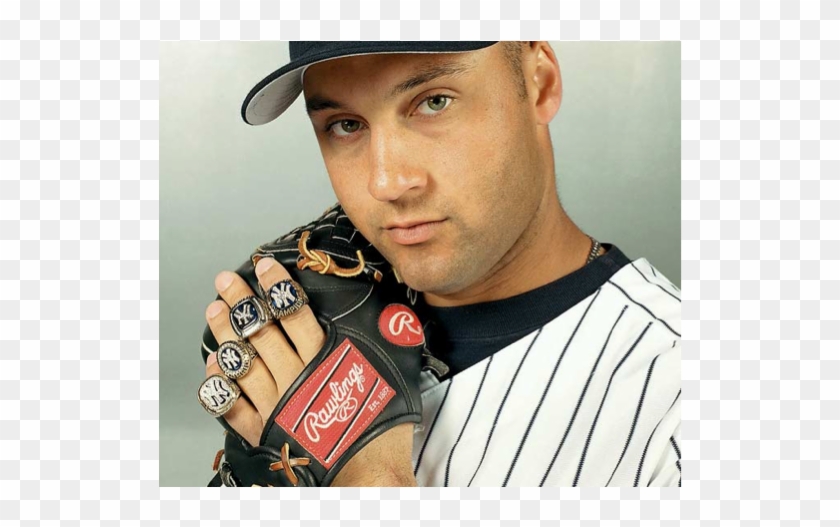 Derek Jeter - 5 World Series Rings Clipart #5585369