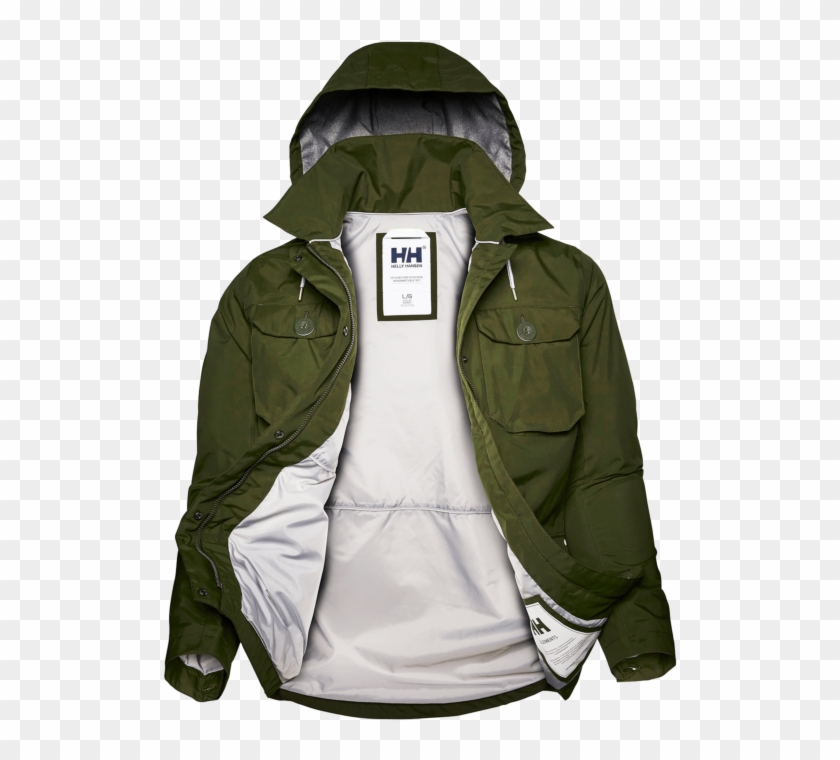 Hooded Jacket Men Png Download Image - Helly Hansen Kobe Field Jacket Clipart #5585410