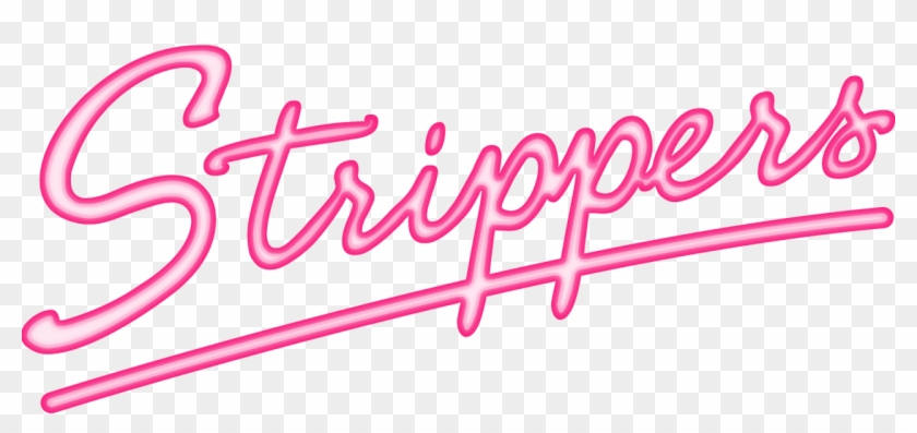 Strippers - Calligraphy Clipart #5585511