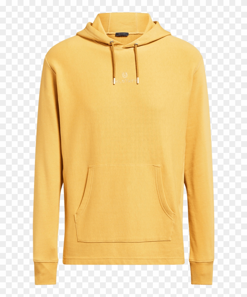 Belstaff Padox Hooded Sweatshirt, Cadmium Yellow - Hoodie Clipart #5586105