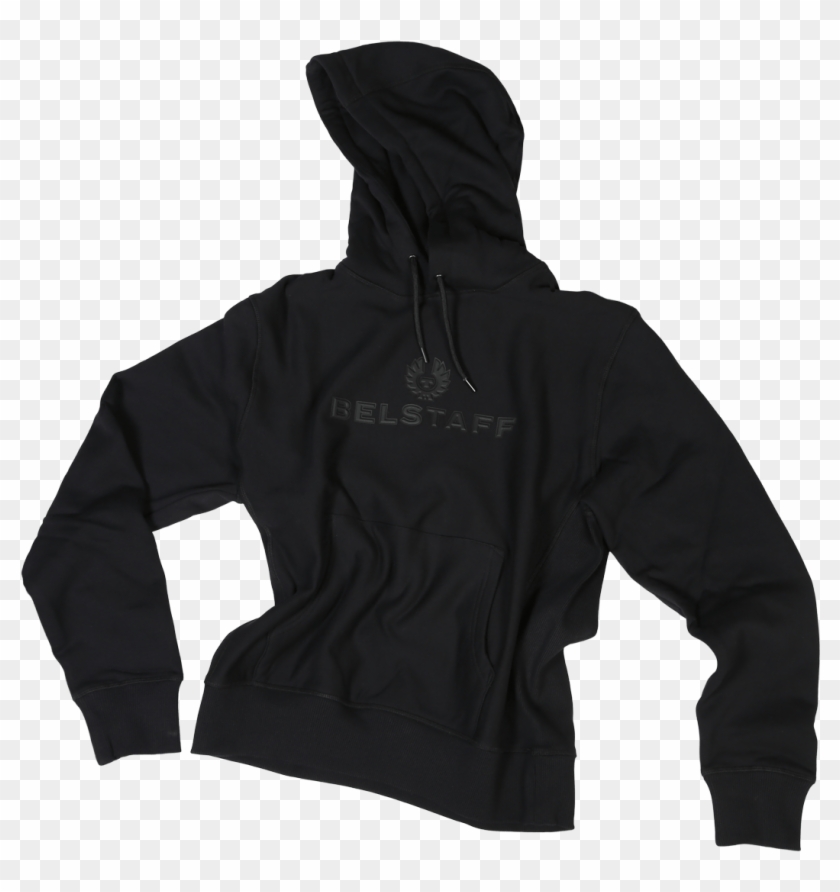 Belstaff Northview Hooded Sweatshirt, Black - Hoodie Clipart #5586500