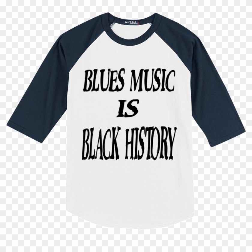 Blues Music Is Black History Tee - Korea Adoption T Shirt Clipart #5586526