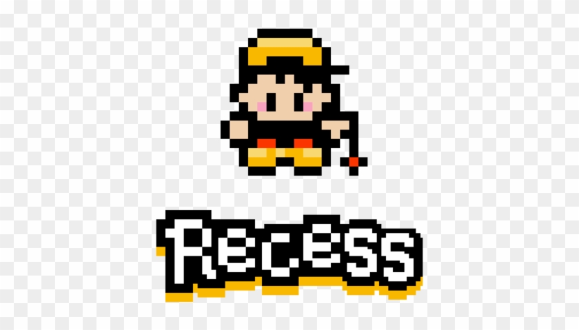 Recess-8bit Clipart #5586788