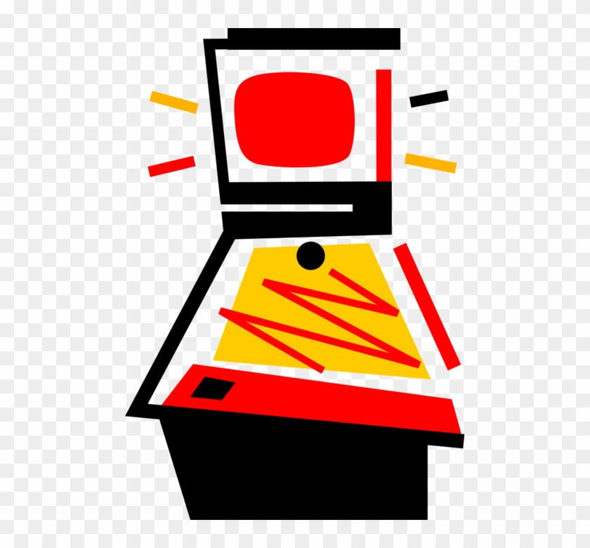 Vector Pinball Transparent - Pinball Clipart - Png Download #5586844