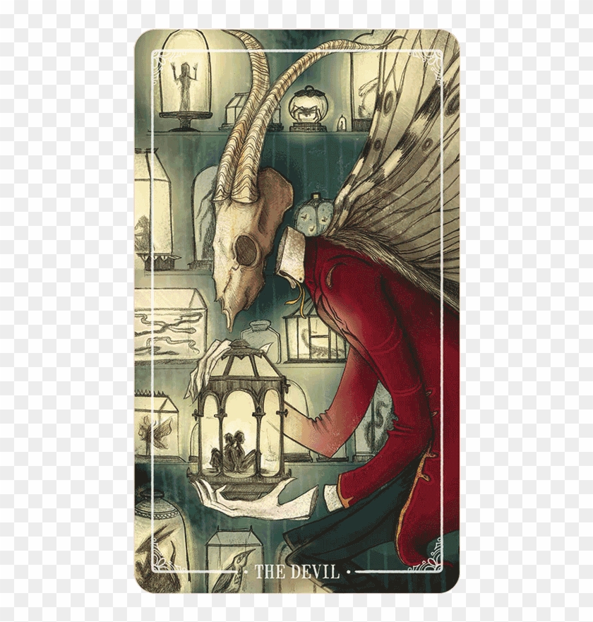 Picture Royalty Free Stock The Devil Ostara Pinterest - Ostara Tarot Devil Clipart #5586946