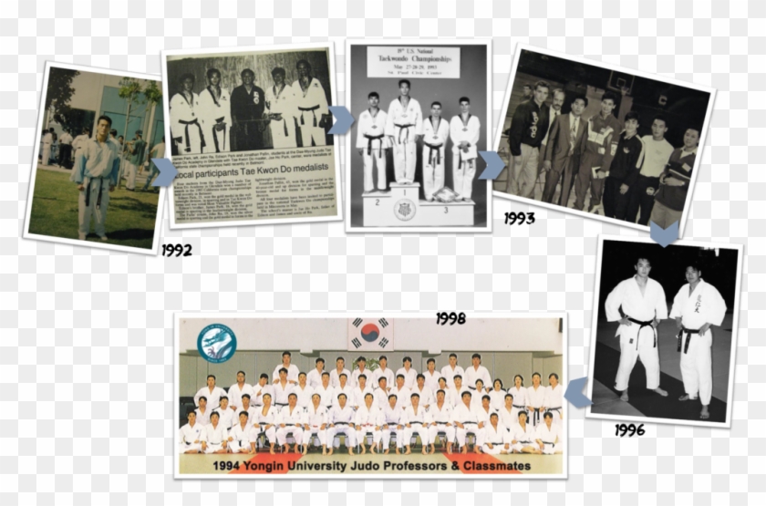 After Finishing His Studies At Yong In University, - Judo Clipart