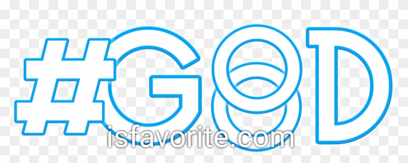 White & Blue Letters - Neon Sign Clipart #5587016