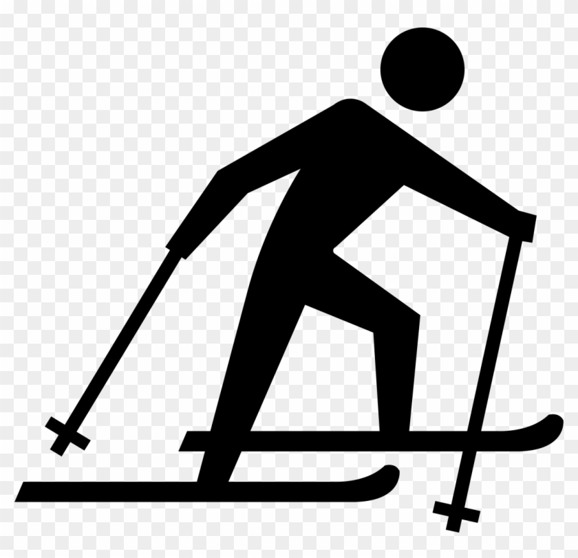 The Noun Project - Cartoon Cross Country Skis Clipart #5587065